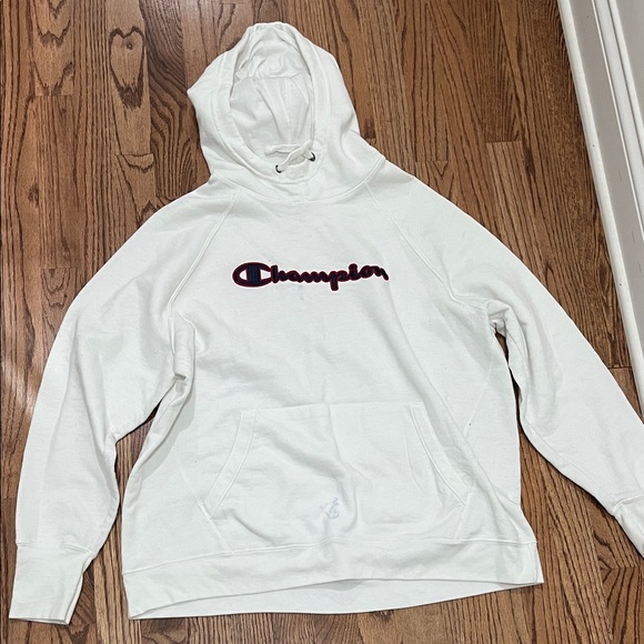 Champion White and Cream Sweatshirts - Picture 2 of 5